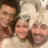 Ranbir Kapoor-Alia Bhatt Wedding: Karan Johar, Kareena Kapoor Khan, Karisma Kapoor, Riddhima Kapoor Sahni and more pose with newlyweds, see inside pics