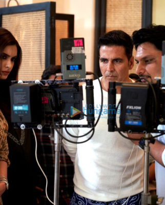 On The Sets Of The Movie Selfiee