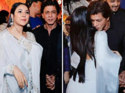 Shah Rukh Khan and Shehnaaz Gill share a warm hug as they meet each other at Baba Siddique’s Iftaar party