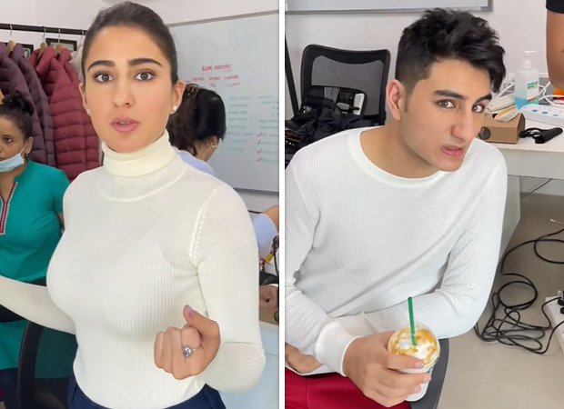 Siblings Day Sara Ali Khan indulges in fun banter with her brother; Ibrahim Ali Khan calls her singing “pathetic”, Amrita Singh calls them a “nuisance”