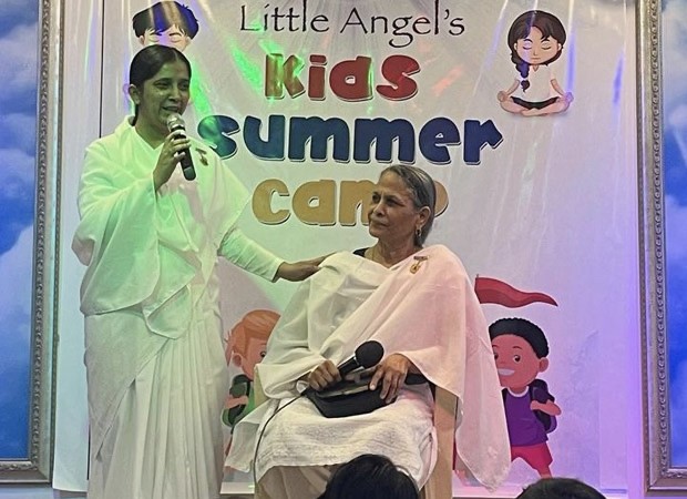 Sidharth Shukla's mother spends time with children at a summer camp; fans praise her strength