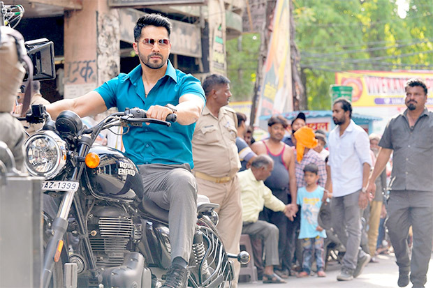 Varun Dhawan unveils first look of Bawaal; drives a Royal Enfield bike in Kanpur