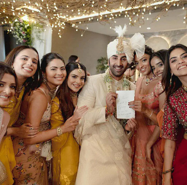 Alia Bhatt is all smiles as she is surrounded by her bridesmaids in unseen pictures from her wedding with Ranbir Kapoor
