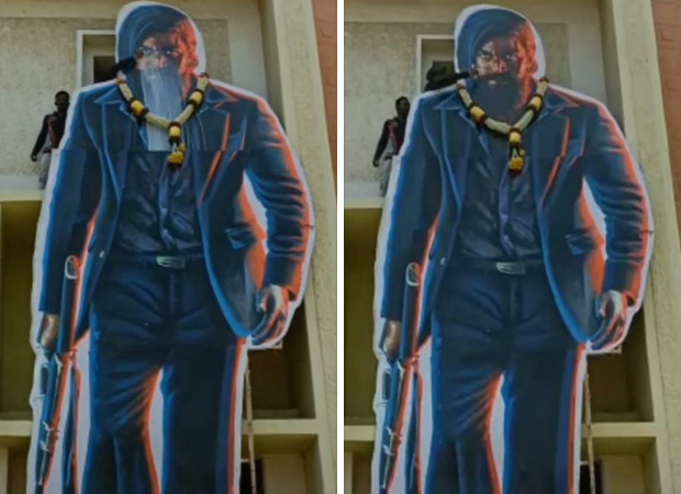 Yash pour milk on life size poster of Rocky Bhai in Mysore ahead of KGF: Chapter 2 theatrical release, watch video
