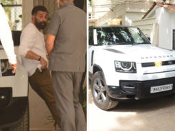 Sunny Deol snapped with his new Land Rover Defender worth over Rs. 1 cr!