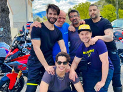 Shahid Kapoor, Ishaan Khattar and Kunal Khemmu enjoy the sunshine on their Euro bike trip