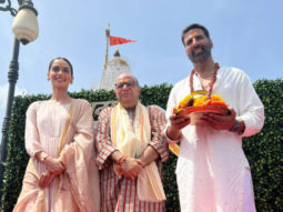 Akshay Kumar and Manushi Chhillar pay tribute to Samrat Prithviraj at Somnath Temple, see pictures