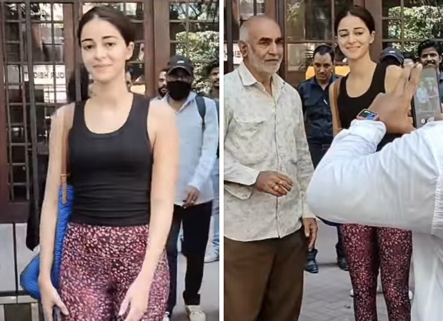 Ananya Panday makes an elderly fan happy with a selfie and autograph, watch video 