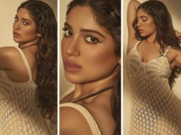 Bhumi Pednekar is embracing summer in see-through crochet maxi dress and blue bikini