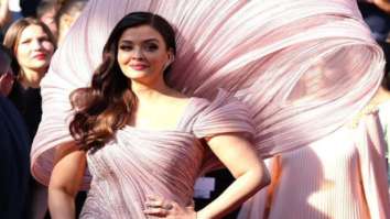 Cannes 2022: Aishwarya Rai Bachchan adds drama to the red carpet in pink architectural gown by Gaurav Gupta at Armageddon Time premiere