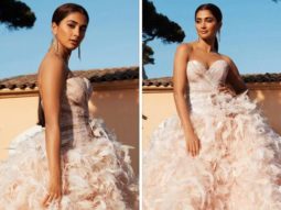 Cannes 2022: Pooja Hegde enchants in exquisite dreamy pink feather gown as she makes red carpet debut at Tom Cruise’s Top Gun Maverick premiere at the French Riviera