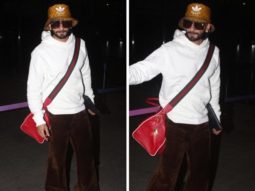 Cannes 2022: Ranveer Singh dons white sweatshirt, velvet pants & Rs. 2.1 lakh worth Gucci x Adidas bag as he flies to French Riviera to join Deepika Padukone