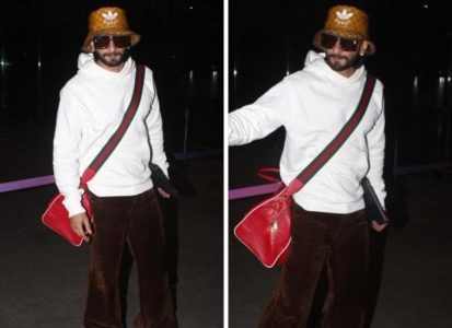 Ranveer Singh Dons A Gucci X Adidas Ensemble Worth Over Rs 3 Lakhs