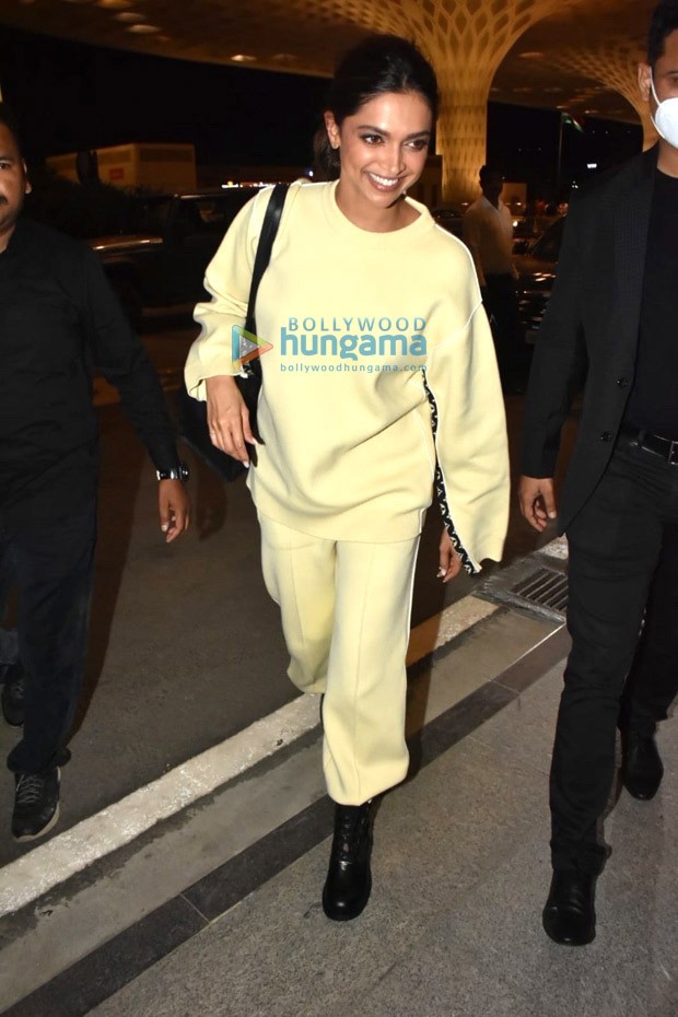 Deepika Padukone looks chic and trendy in lemon co-ord set as she heads to Cannes for jury duty