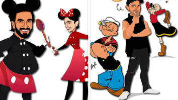 From Ranveer Singh and Deepika Padukone’s Mickey-Minnie avatar to Hrithik Roshan’s love for Popeye and samosa, artist Arpit Dudwewal takes us through his artwork