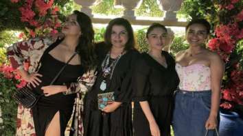 Farah Khan shares a video of Huma Qureshi and Aditi Rao Hydari breaking plates at a restaurant: “Ladies night done correctly”