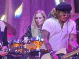 Johnny Depp hits the stage to give surprise performance at Jeff Beck concert in England