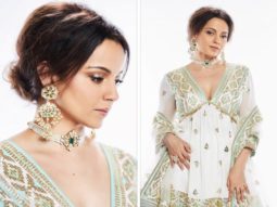 Kangana Ranaut gives major ethnic outfit goals in white gharara set worth Rs. 46,999 at Arpita Khan-Aayush Sharma’s Eid celebrations