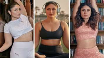 Kareena Kapoor Khan dons monochrome athleisure in latest yoga photos