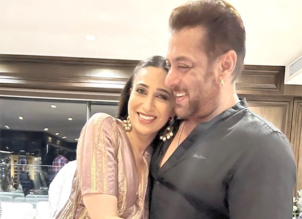 Karisma Kapoor gives Salman Khan a tight hug at Eid party; fans say “Please get married”