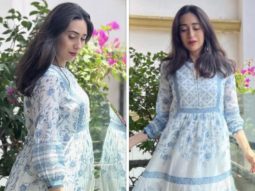 Karisma Kapoor in blue floral maxi dress worth Rs. 17,000 proves that maxi dresses make great summer staples
