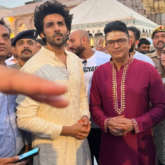 Kartik Aaryan and Bhushan Kumar seek blessings at Kashi Vishwanath temple as Bhool Bhulaiyaa 2 continues to roar at box office
