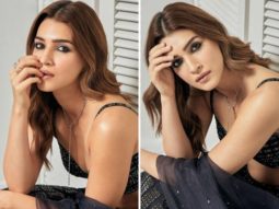 Kriti Sanon looks smouldering in black bralette and lehenga worth Rs. 1.4 lakh
