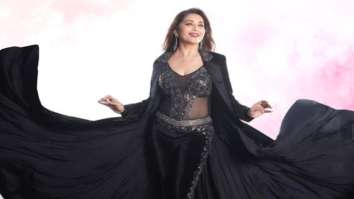 Madhuri Dixit is a vision in an all black ensemble from her latest music video ‘Tu Hi Mera’