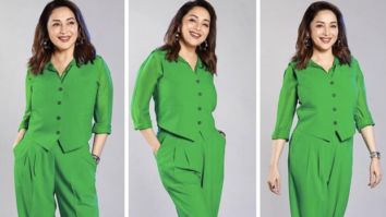 Madhuri Dixit is elegance personified in head-to-toe green co-ord set worth Rs. 54,730