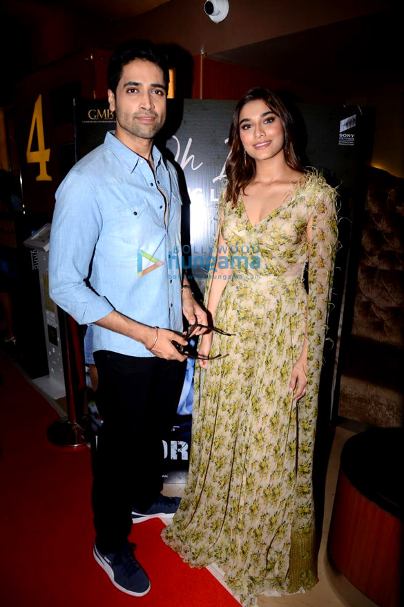 photos adivi sesh and saiee manjrekar snapped at the launch of the new song from their film major 4