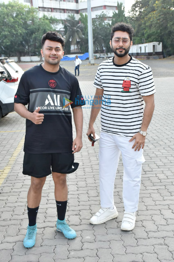 photos ahan shetty dino morea shashank khaitan and others snapped during a football match in bandra 5