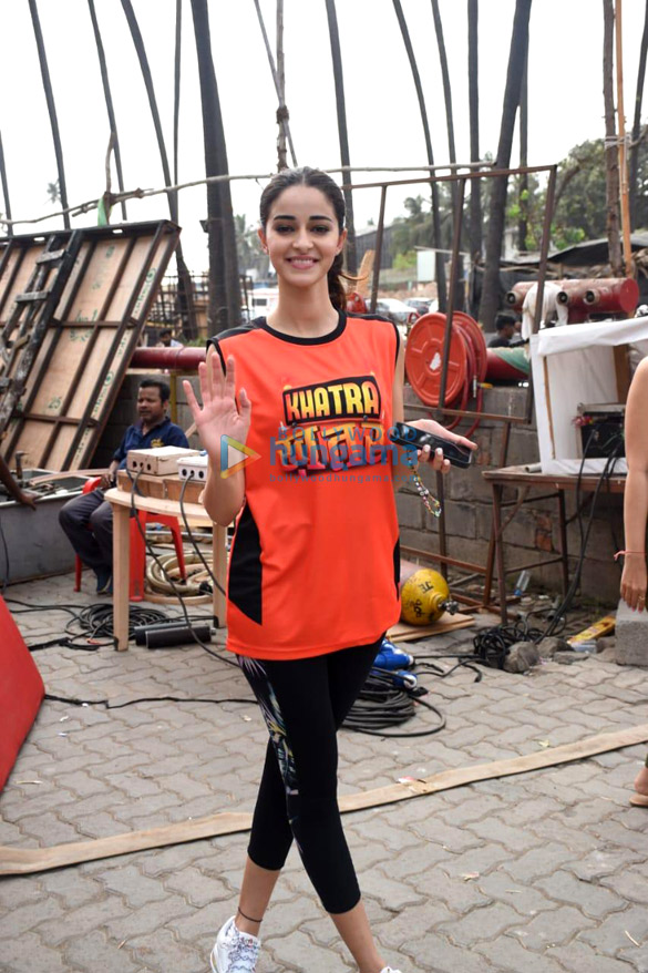 Photos: Ananya Panday, Bharti Singh and others spotted on the sets of The Khatra Khatra Show
