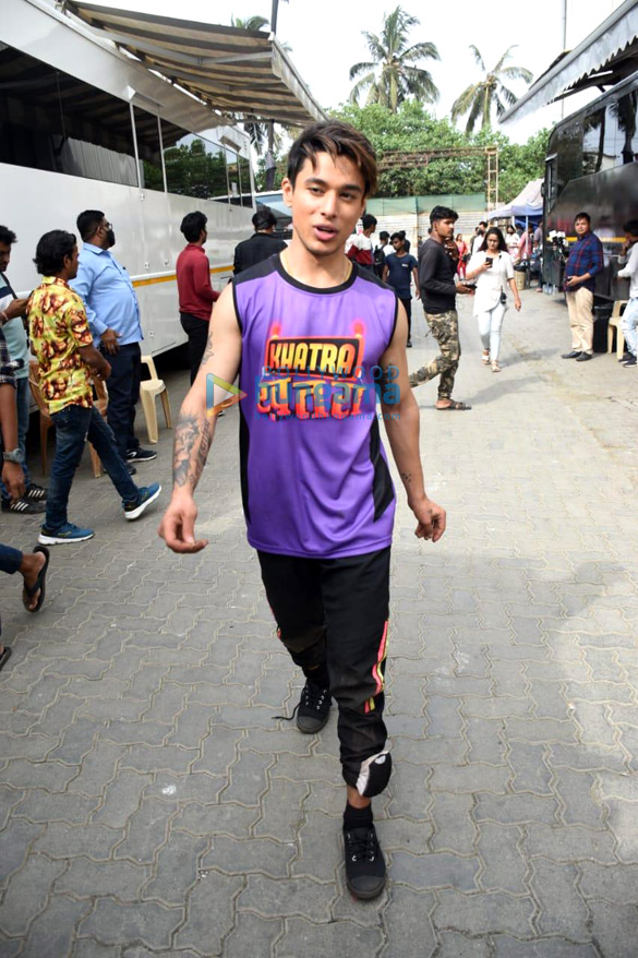 photos ananya panday bharti singh and pratik sehajpal spotted on the sets of the khatra khatra show 3