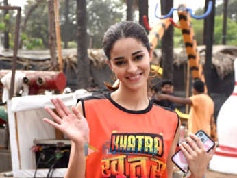 Photos: Ananya Panday, Bharti Singh and Pratik Sehajpal spotted on the sets of The Khatra Khatra Show