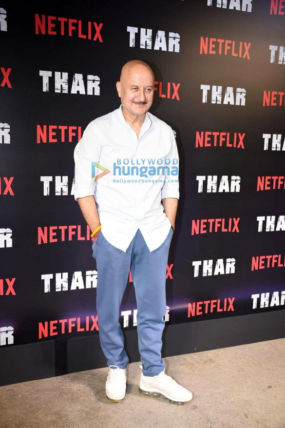 photos anil kapoor satish kaushik anupam kher and others snapped at the special screening of thar 7