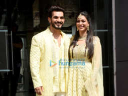 Photos: Arjun Bijlani, Neha Swami, and others snapped on the sets of Smart Jodi