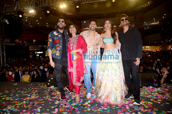photos cast of jugjugg jeeyo attend the trailer launch of their film at grand central mall 1
