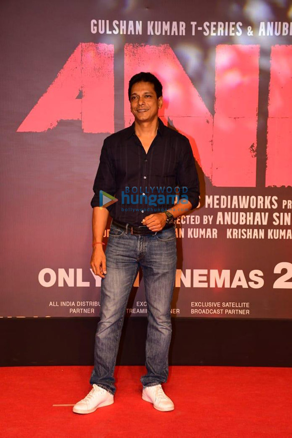 photos celebs grace the premiere of ayushmann khurrana starrer anek 1