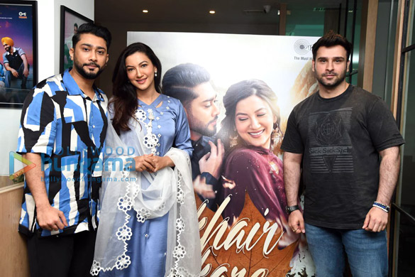 photos gauahar khan and zaid darbar snapped during the promotions of their music video khair kare 1