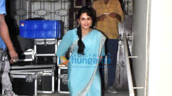 Photos: Huma Qureshi spotted shooting for Tarla Dalal biopic in Bandra