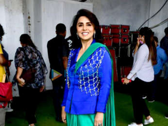 Photos: Nora Fatehi, Neetu Kapoor and Marzi Pestonji snapped on the sets of Dance Deewane Junior