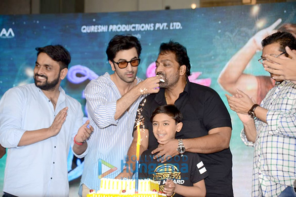 photos ranbir kapoor snapped with ganesh acharya and others at song launch of dehati disco 2