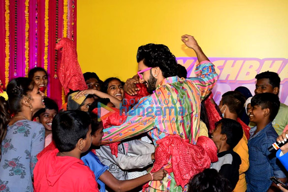 photos ranveer singh snapped at a special screening of jayeshbhai jordaar for children in juhu 1