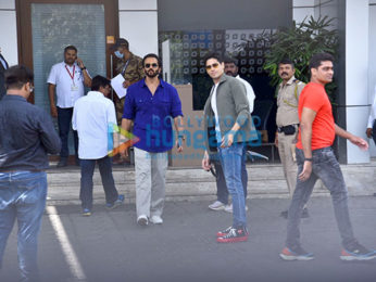 Photos: Rohit Shetty and Sidharth Malhotra snapped together at Kalina airport