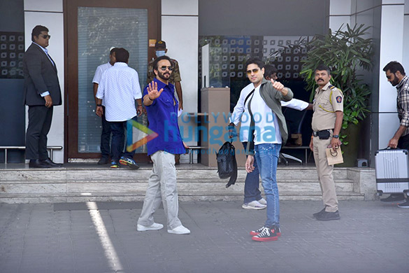 photos rohit shetty sidharth malhotra snapped at private airport kalina 3