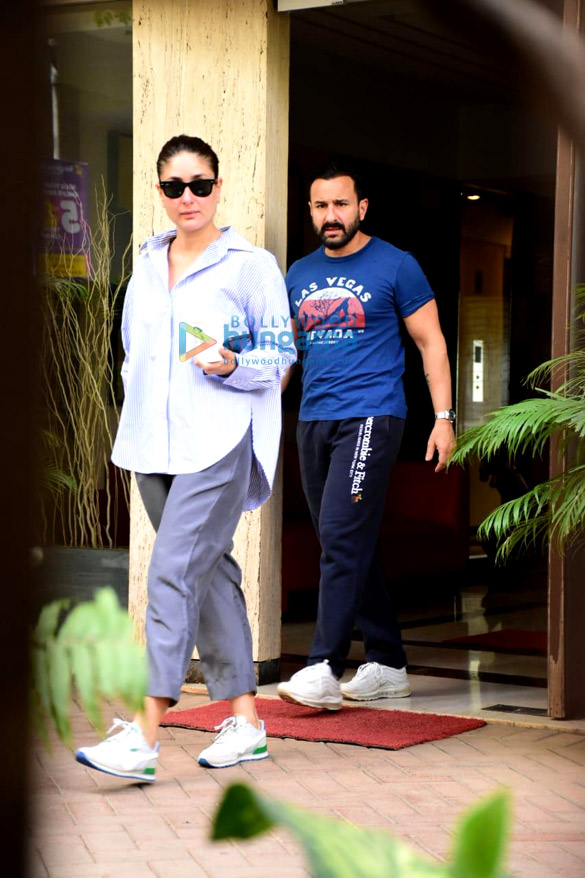 photos saif ali khan and kareena kapoor khan spotted in bandra 1 4