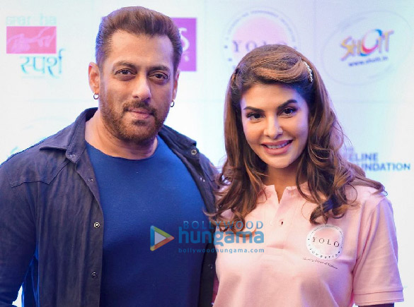 Photos: Salman Khan, Tiger Shroff snapped at Jacqueline Fernandez’s YOLO Foundation anniversary at gaming parlour SHOTT in Andheri Photos: Salman Khan, Tiger Shroff snapped at Jacqueline Fernandez’s YOLO Foundation anniversary at gaming parlour SHOTT in Andheri