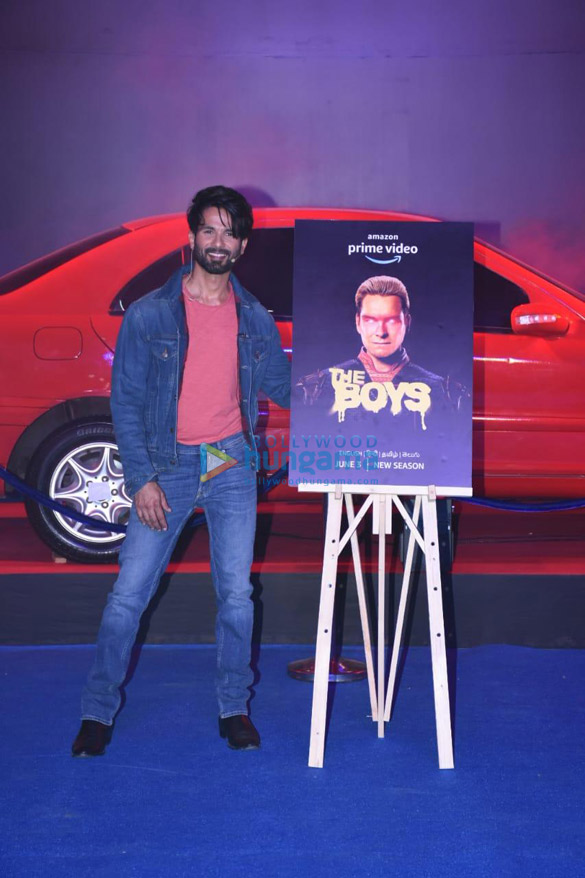 Photos: Shahid Kapoor snapped during the special promotions of Amazon Prime Video’s The Boys