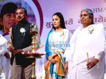 Photos: Shehnaaz Gill attends Brahma Kumaris event in Delhi