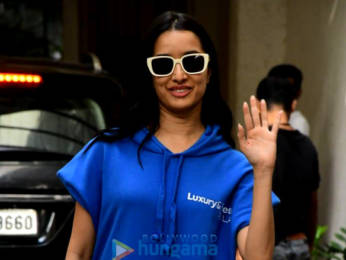 Photos: Shraddha Kapoor snapped at a dubbing studio in Juhu